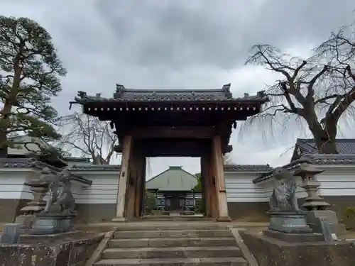 長松院の山門