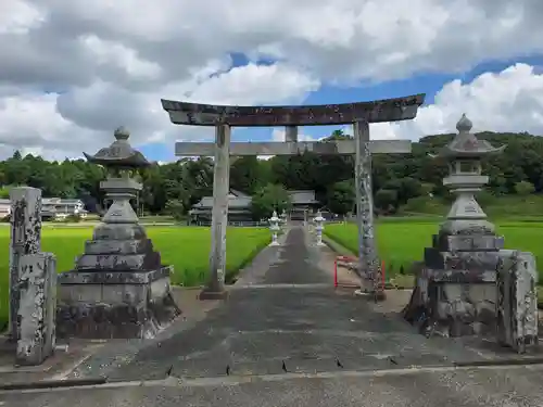 車神社の鳥居