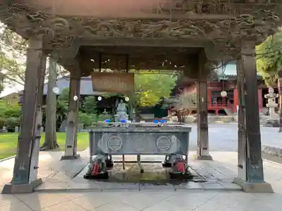 大光院 新田寺の手水舎