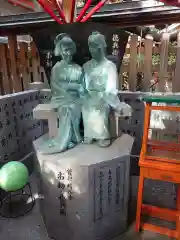 露天神社（お初天神）の像