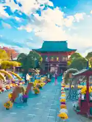 笠間稲荷神社の景色