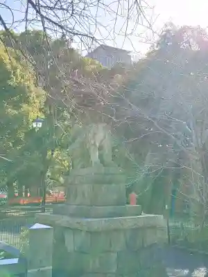 芝東照宮の狛犬