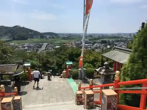 足利織姫神社の景色