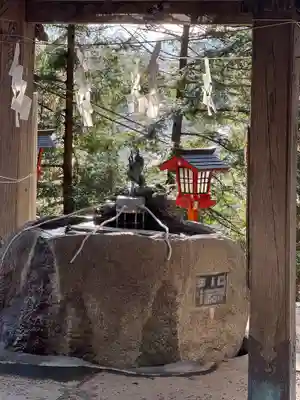 新倉富士浅間神社の手水舎