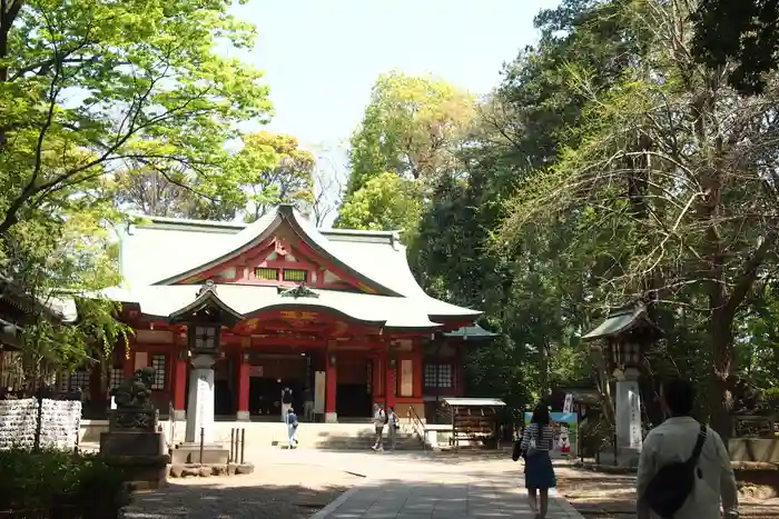 世田谷八幡宮の本殿