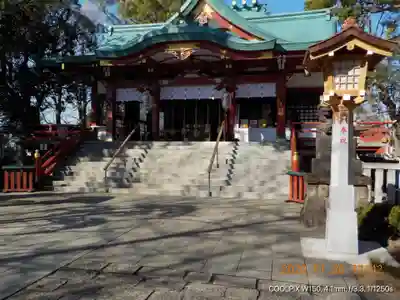 多摩川浅間神社の本殿・本堂