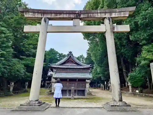 龍神社の鳥居