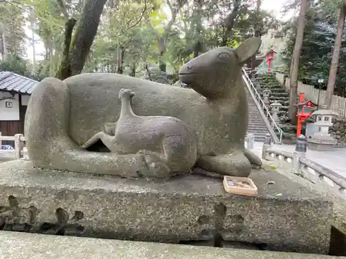 枚岡神社の狛犬