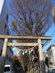 下神明天祖神社の鳥居