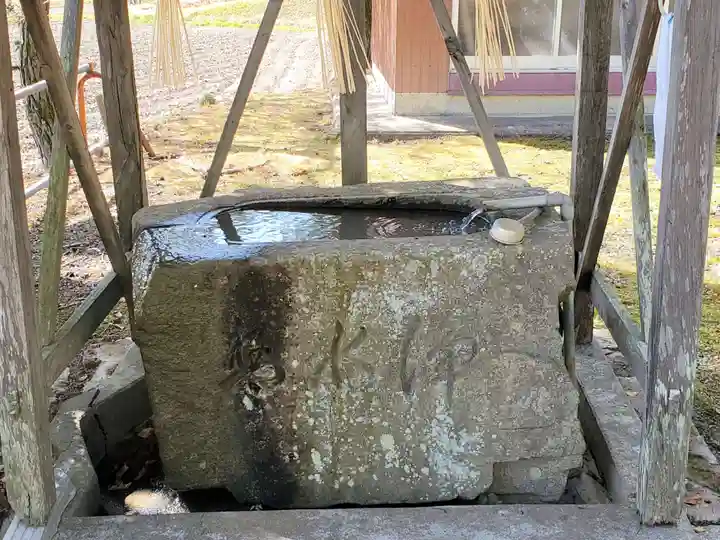 山王神社の手水舎
