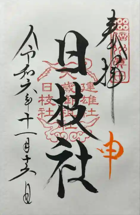 日枝社(山家神社境内社)(長野県)