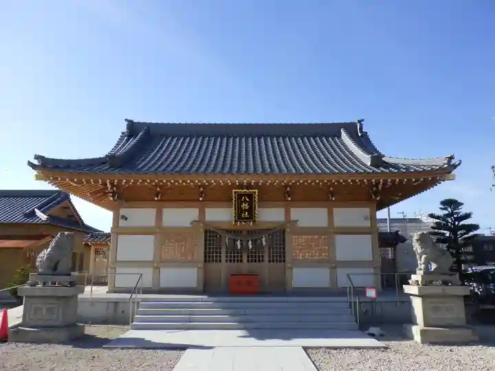 南明治八幡社の本殿・本堂