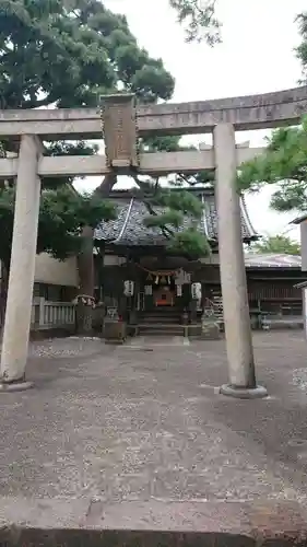 東山菅原神社の鳥居