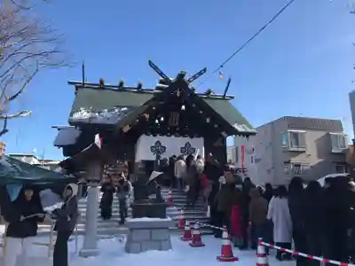 札幌諏訪神社の本殿・本堂