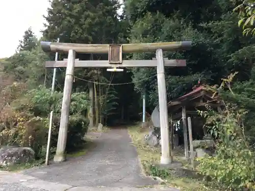 金桜神社の鳥居