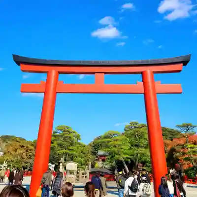 鶴岡八幡宮の鳥居