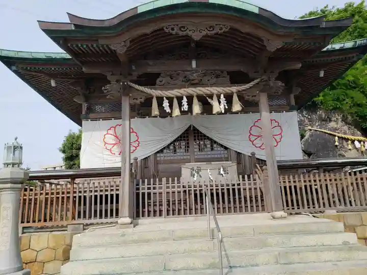 和布刈神社の本殿・本堂