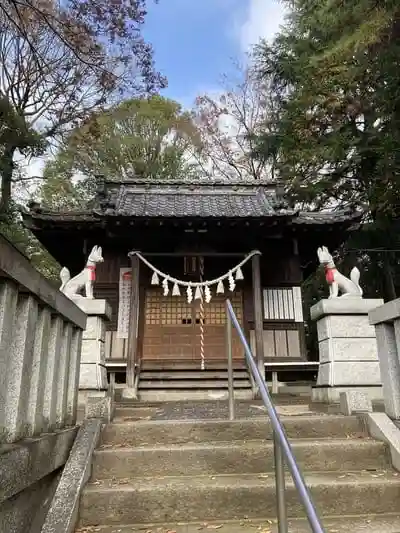 五社稲荷神社の本殿