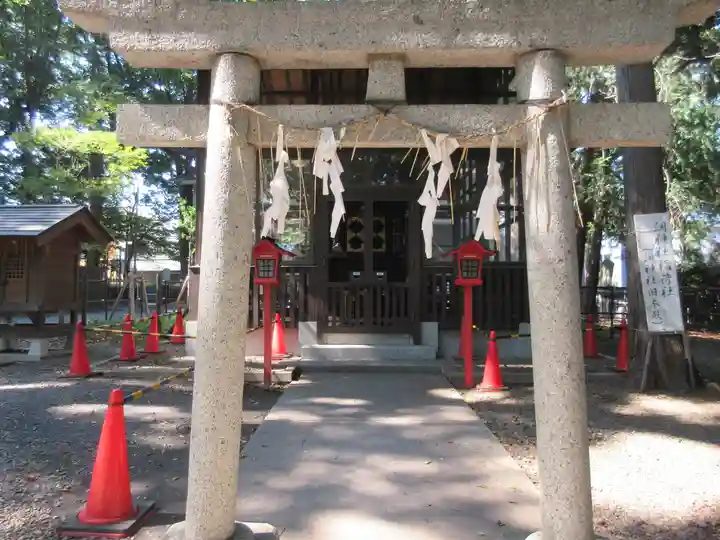 調神社の鳥居