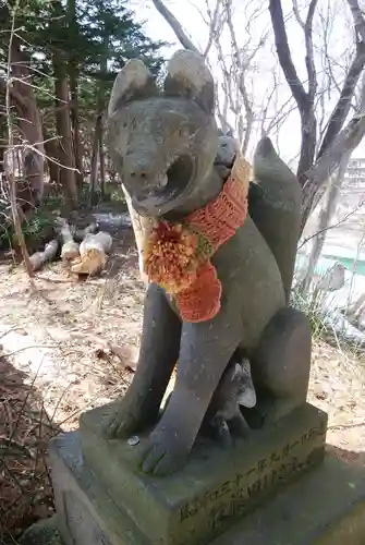 千歳神社の狛犬