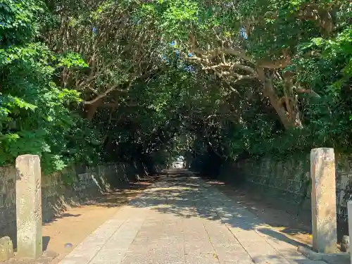 酒列磯前神社の景色