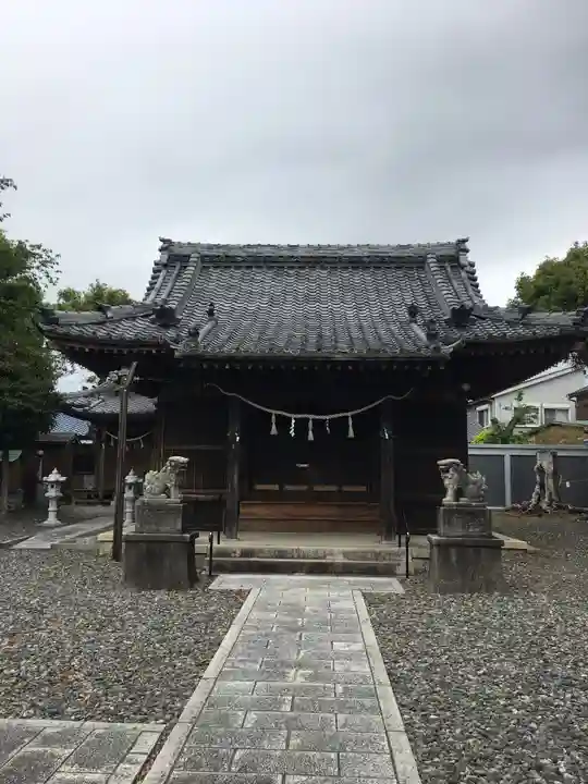 白山神社の本殿・本堂