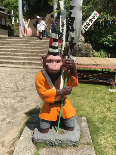 桃太郎神社の狛犬