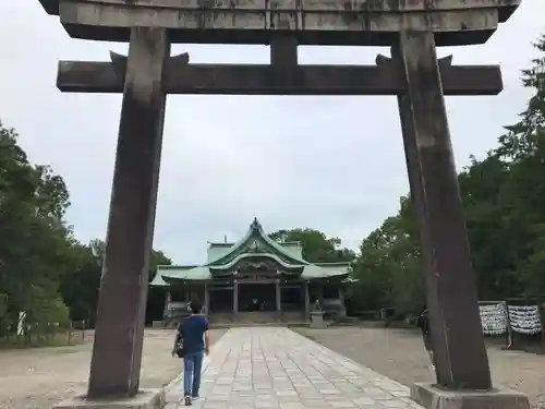 豊國神社の鳥居