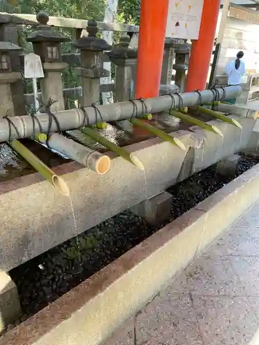 石清水八幡宮の手水舎