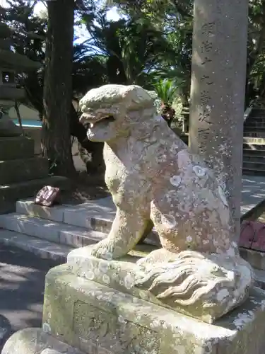 大瀬神社の狛犬