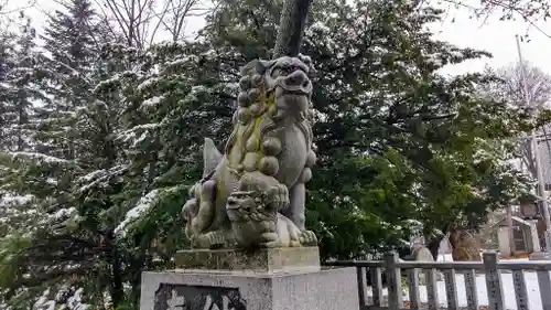 永山神社の狛犬