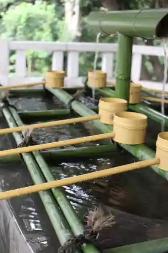 日枝神社の手水