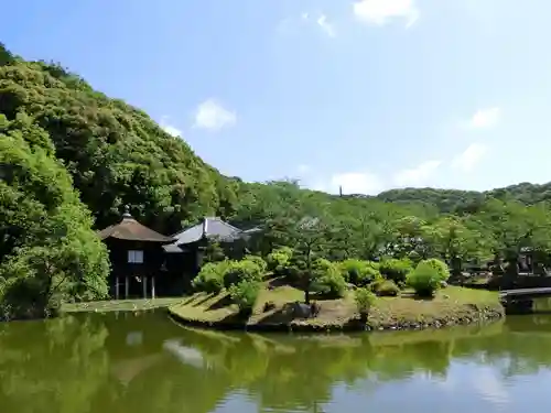 根来寺の庭園