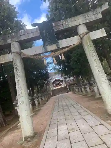 小俣八幡宮の鳥居