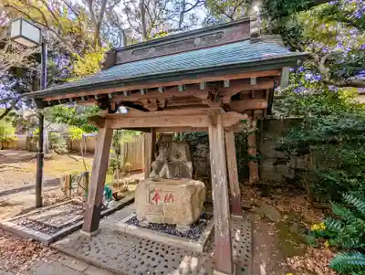 銚港神社の手水舎