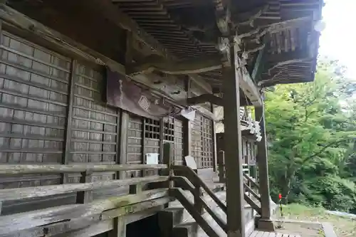 蚕影神社の本殿・本堂