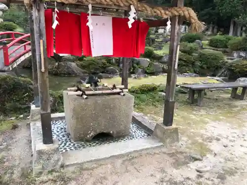 水尾神社の手水舎