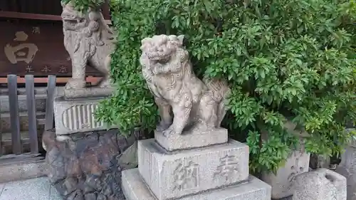 七宮神社の狛犬