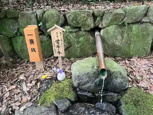 枚岡神社の手水舎