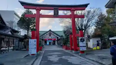 善知鳥神社の鳥居