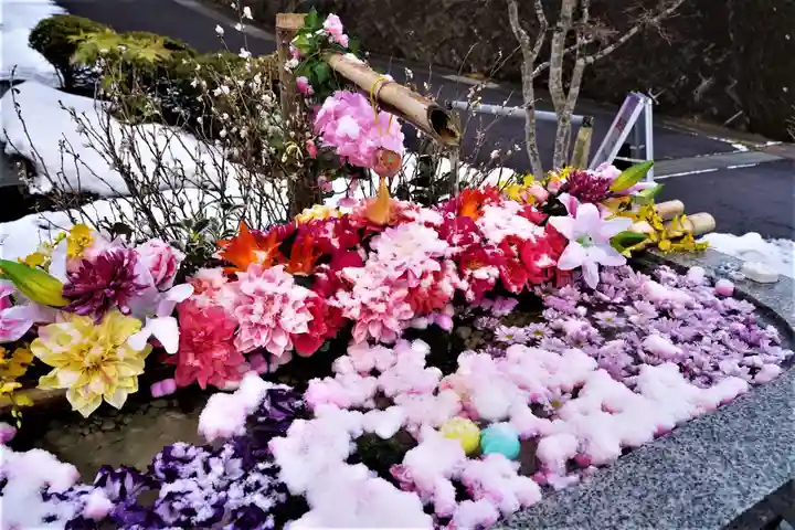 陽林寺の手水舎