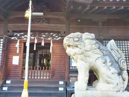 尾上神社の狛犬
