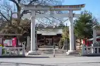 島田八坂神社の鳥居