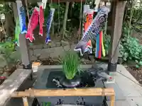 東海市熊野神社の手水舎