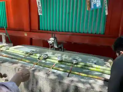 神田神社（神田明神）の手水舎