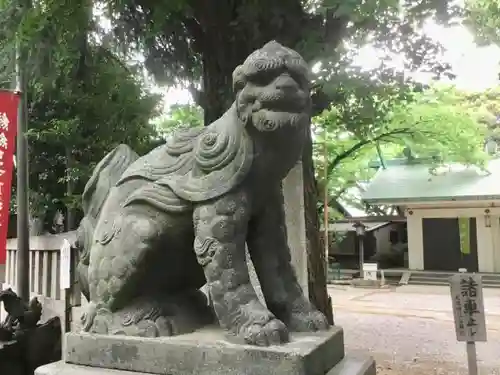 駒込天祖神社の狛犬