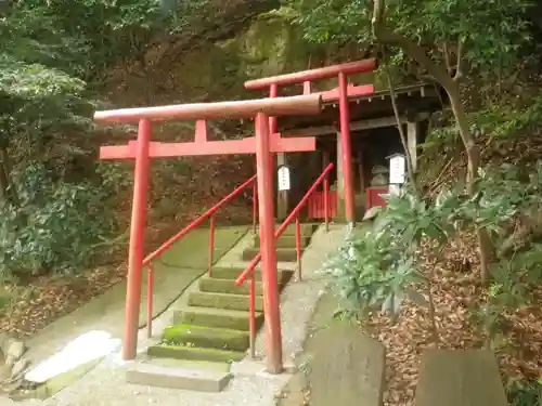 岩殿寺の鳥居