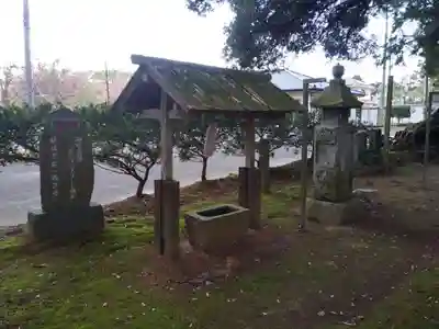 熊野神社の手水舎