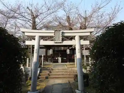 吒枳尼天(法伝寺)の鳥居