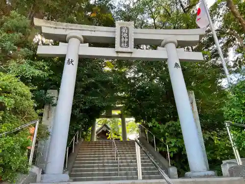 菊池神社の鳥居